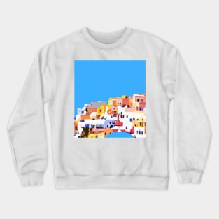 Oia Santorini Crewneck Sweatshirt